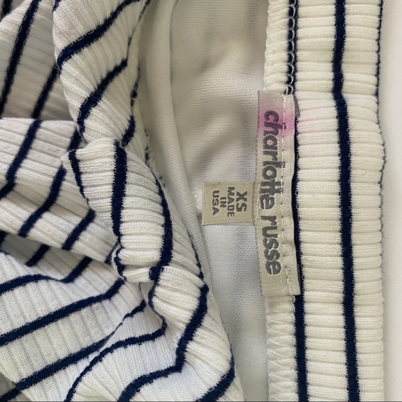 Charlotte Russe Asymmetrical Front Knot Skirt - Picture 4 of 5